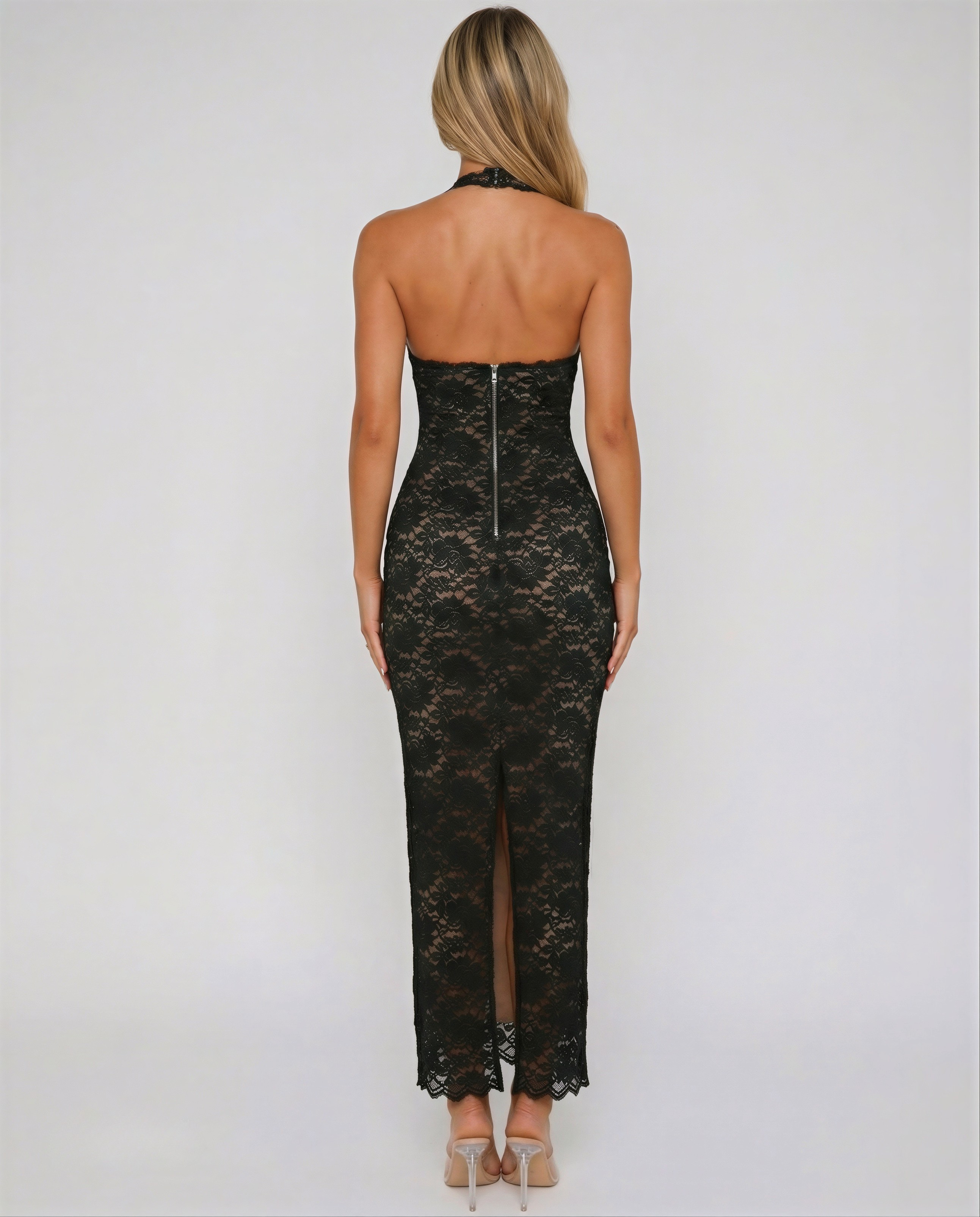 Aria | Lace Me Maxi Dress