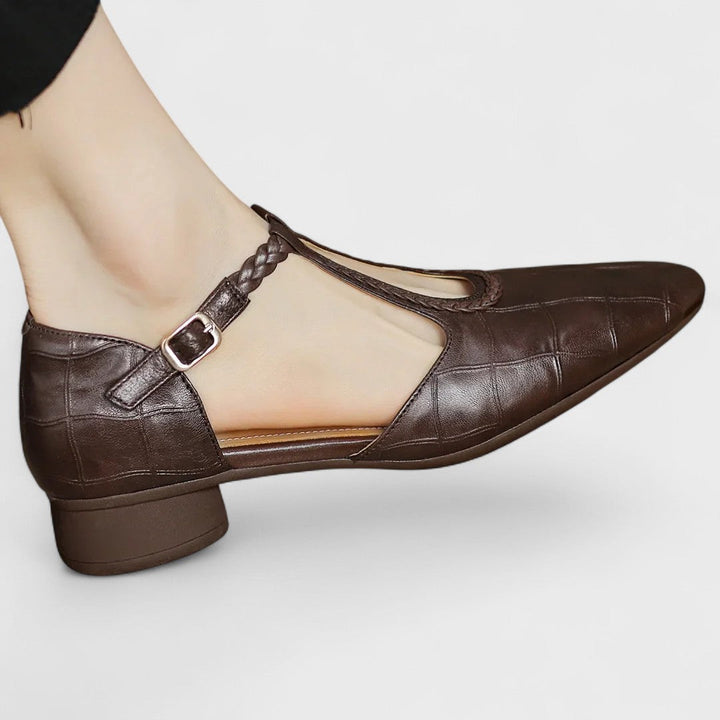 Elena | Chaussures cuir ouverte