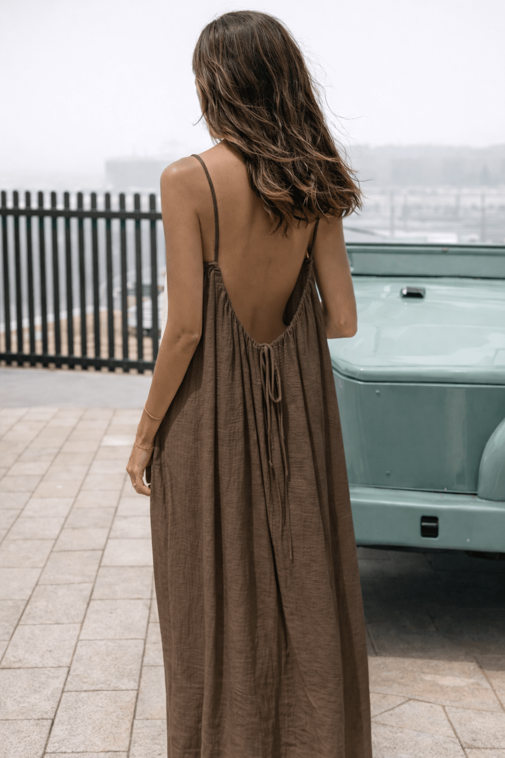 Robe maxi dos nu