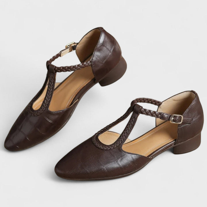 Elena | Chaussures cuir ouverte