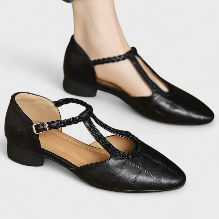Elena | Chaussures cuir ouverte