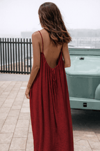 Robe maxi dos nu