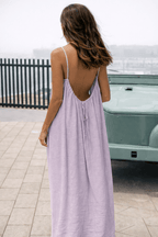 Robe maxi dos nu