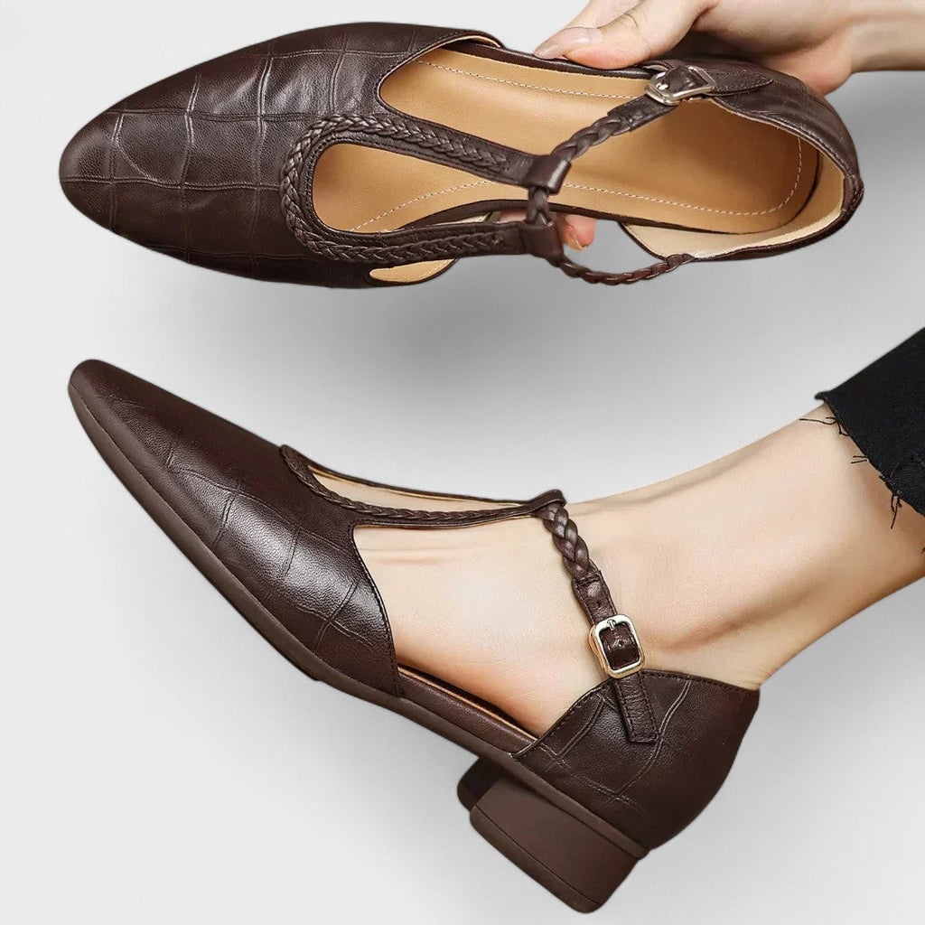 Elena | Chaussures cuir ouverte