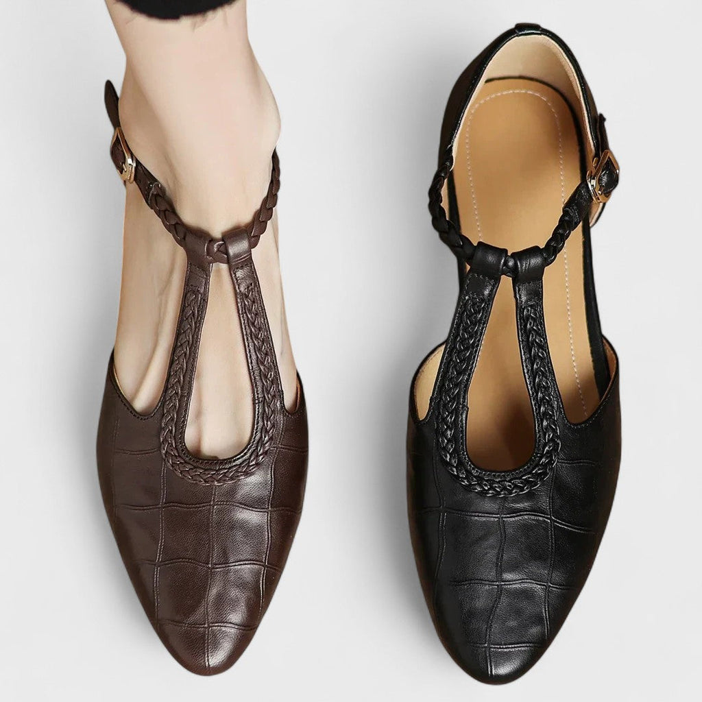 Elena | Chaussures cuir ouverte